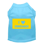 Sparky & Co I Love Chicago Logo Pet T-Shirt