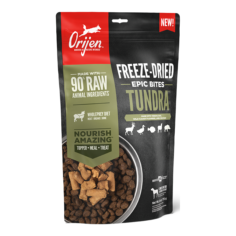 Orijen Freeze-Dried Epic Bites 6oz Dog Treats