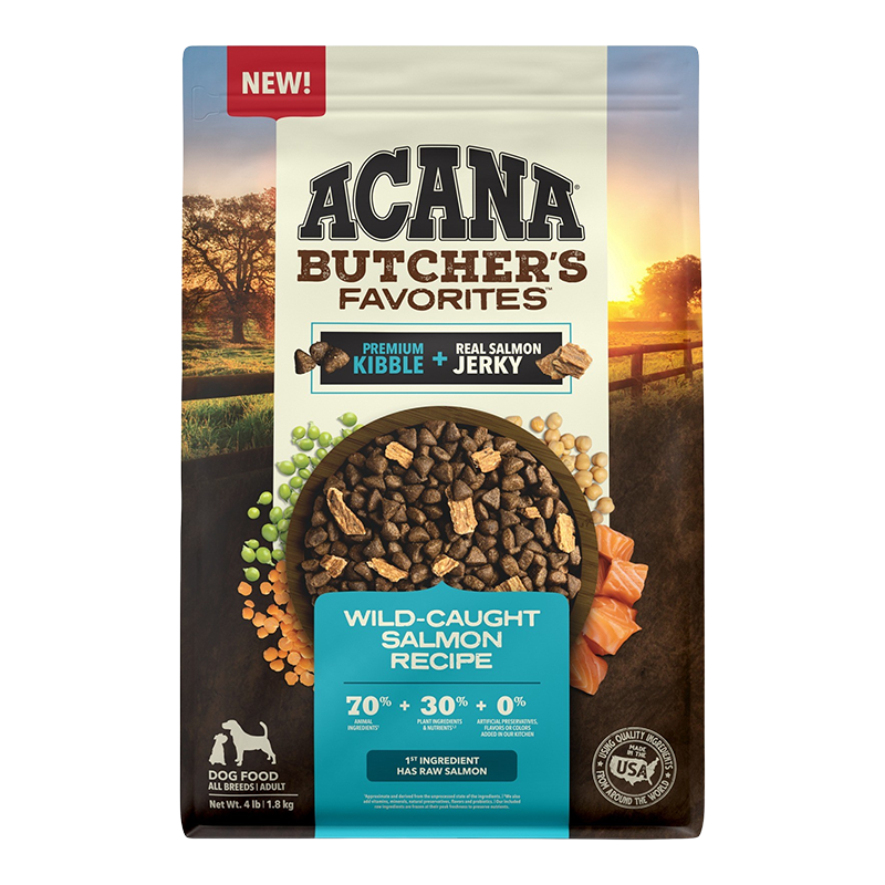 Acana Butcher's Favorites Wild-Caught Salmon Dry Dog Food