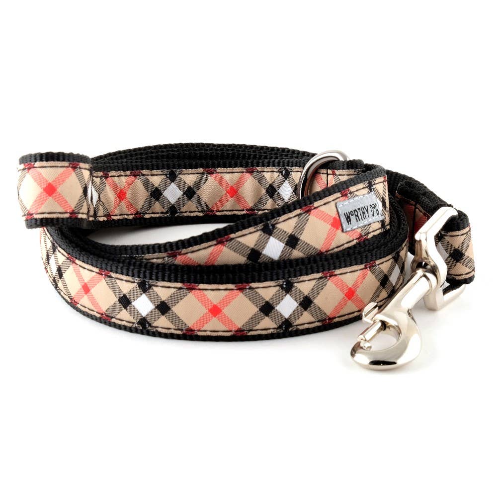 The Worthy Dog Bias Plaid Collection Lead
