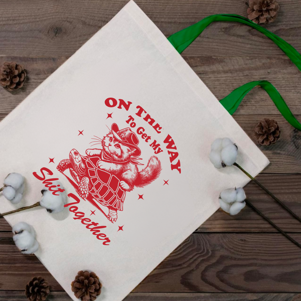 Sparky & Co Printed Canvas Tote