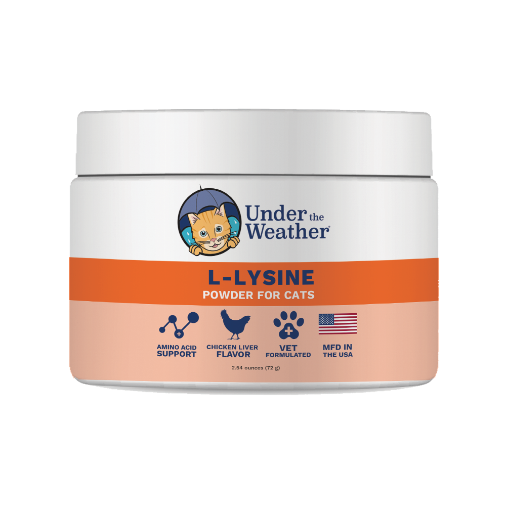 Under the Weather L-Lysine Powder for Cats 2.54oz