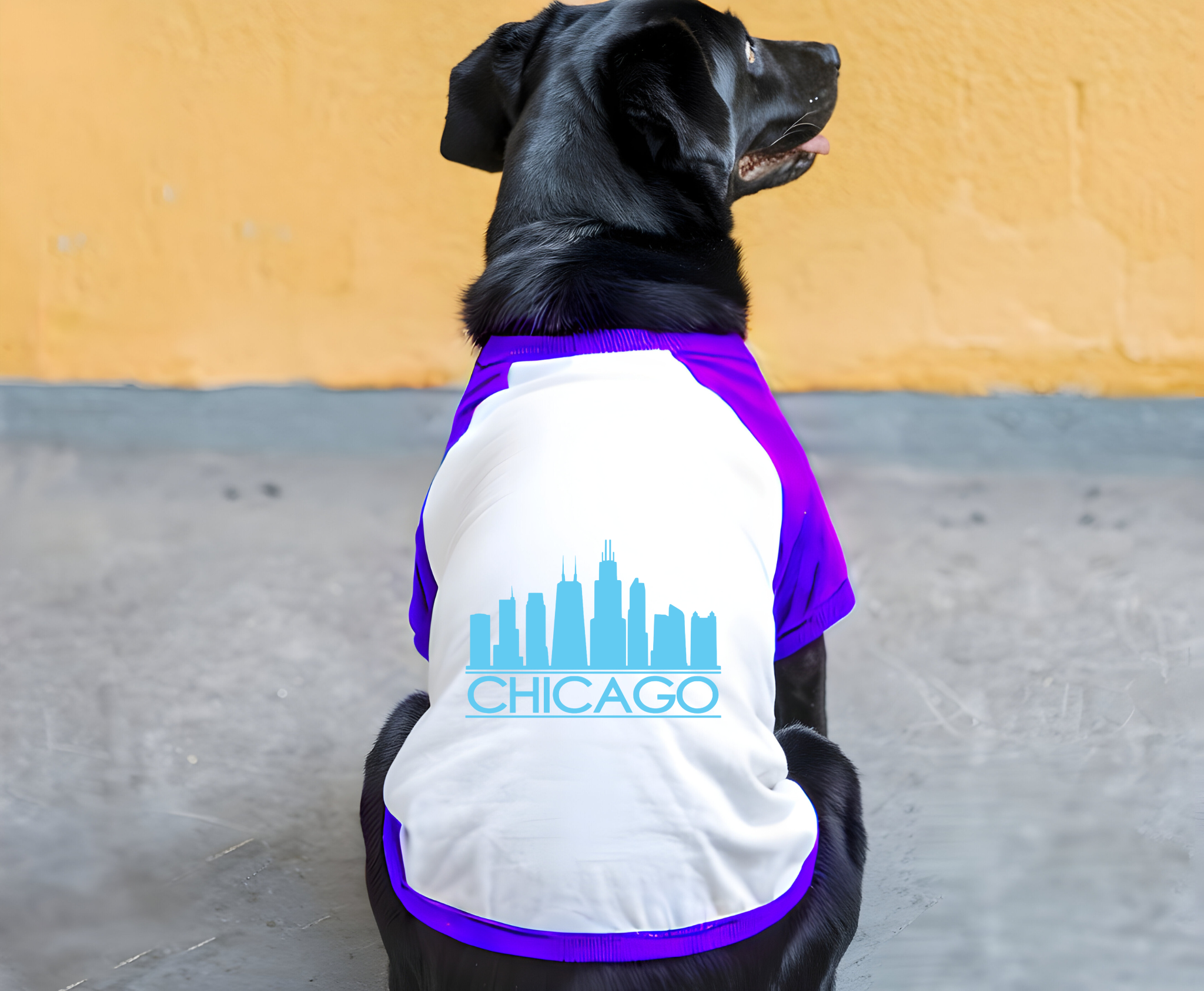 Sparky & Co Chicago Skyline Pet T-Shirt
