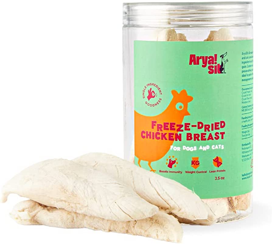 Arya Sit Freeze-Dried Chicken Breast Dog Treat