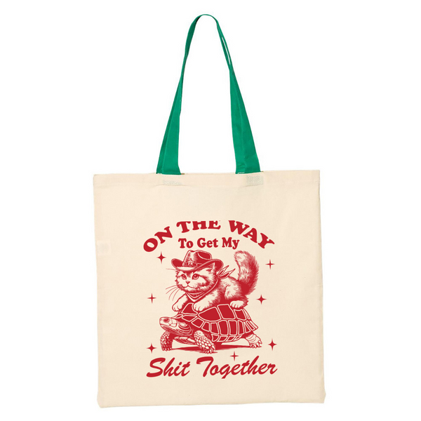 Sparky & Co Printed Canvas Tote