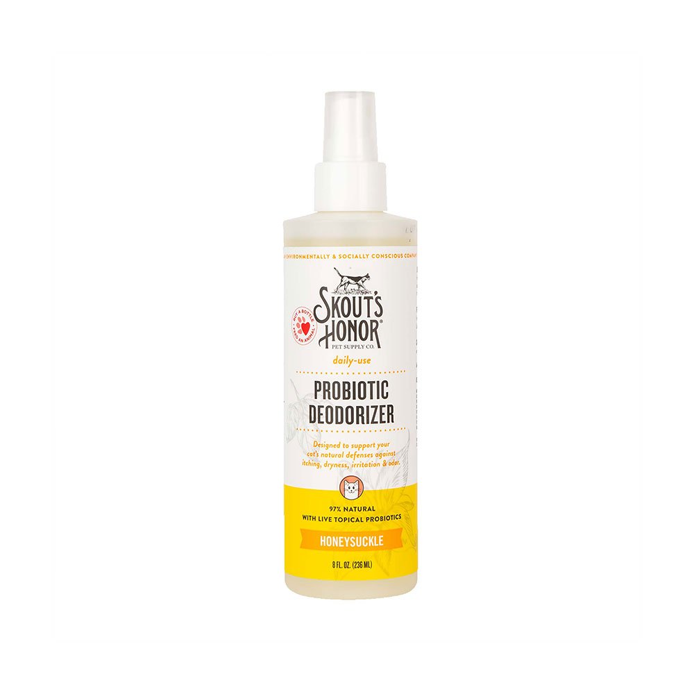 Skout's Honor Cat Probiotic Deodorizing Spray Honeysuckle 8oz