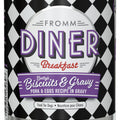 Fromm Diner Breakfast Betty's Biscuits & Gravy Pork & Eggs Recipe Canned Dog Food 12.5oz