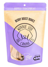 Winnie Lou The Canine Co. Berry Boost Bones 4oz Dog Treats