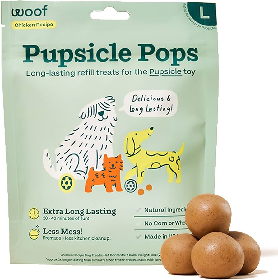Woof The Pupsicle Pops Dog Treats