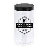 Sparky & Co Tall Plastic Cylinder Treat Canister 30oz