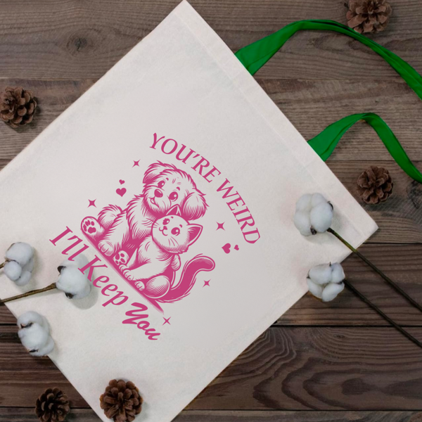 Sparky & Co Printed Canvas Tote