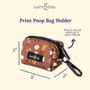 Lucy & Co. The Chocolate Meadows Poop Bag Holder