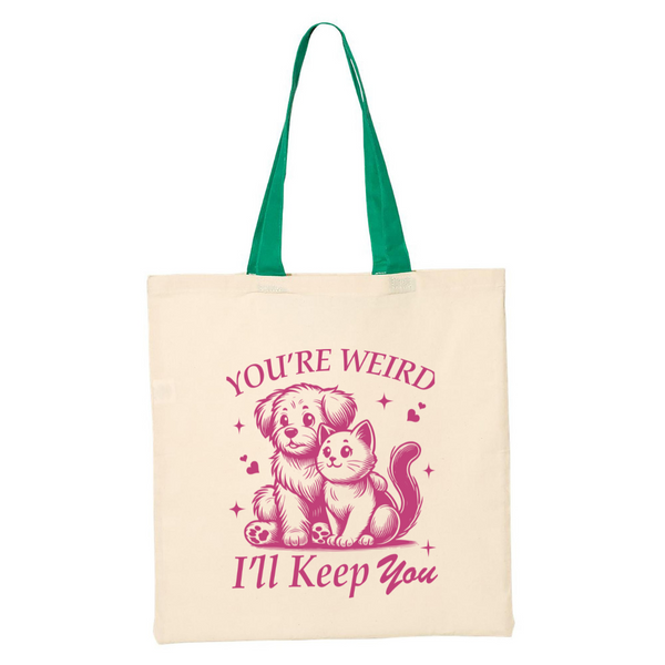 Sparky & Co Printed Canvas Tote