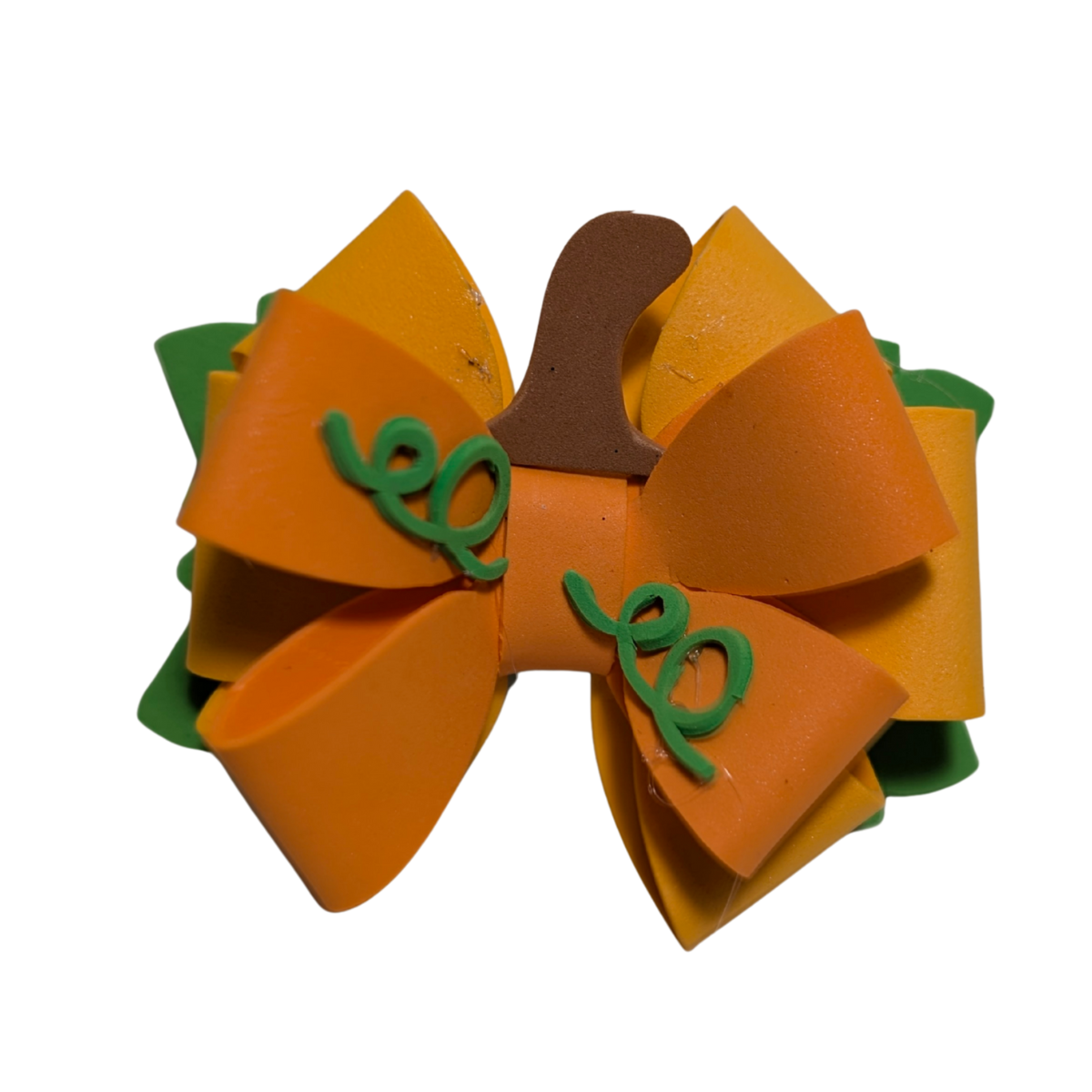 Halloween Pumpkin 3D Pet Bow for Dogs & Cats
