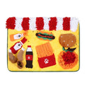 Cheerhunting Snuffy Fast Food Snuffle Mat for Dogs Interactive Puzzle Toy