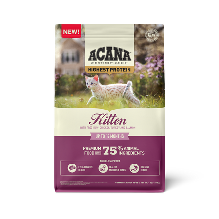 Acana Cat Highest Protein Kitten Dry Cat Food