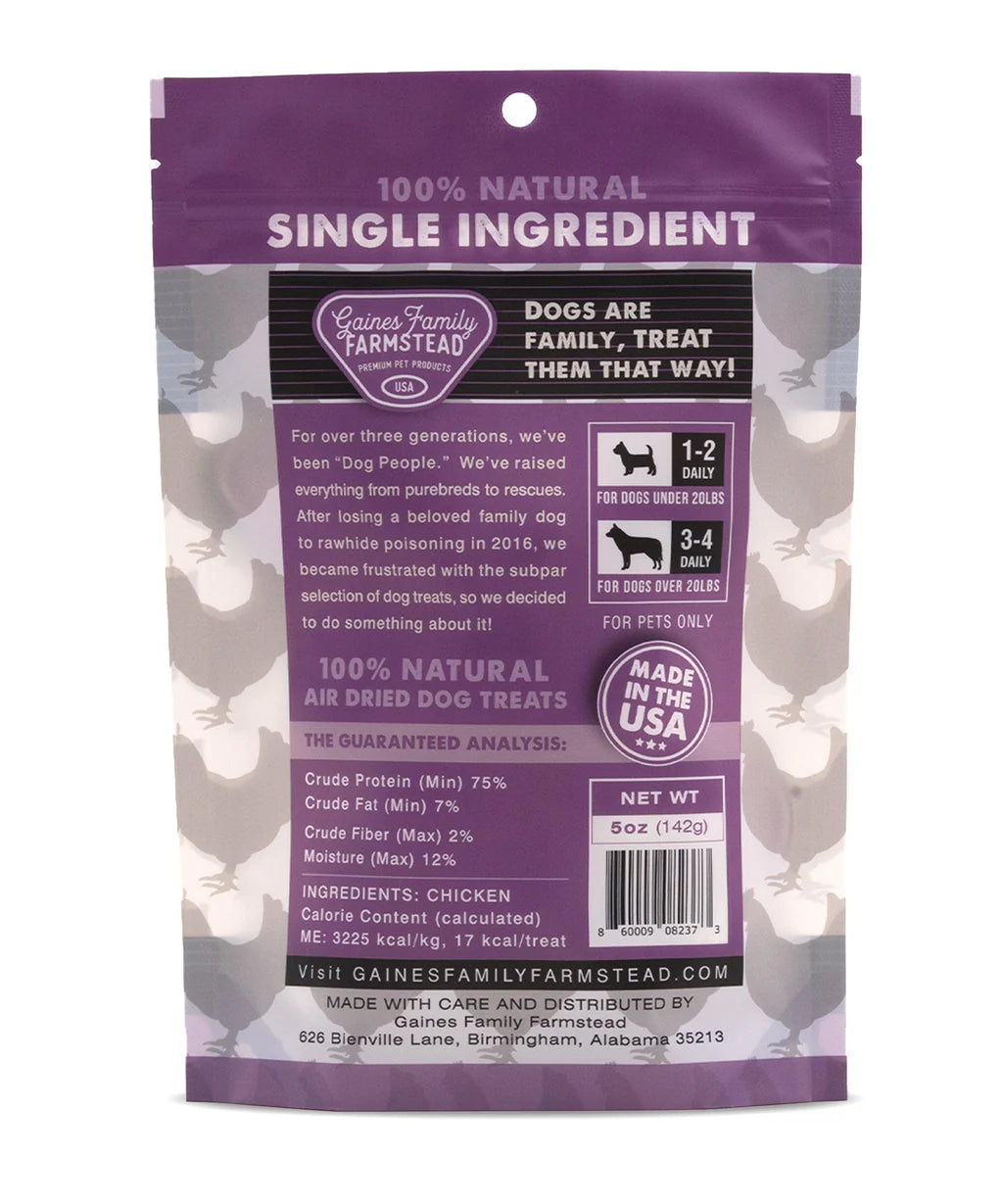 Gaines Family Farmstead Chips Chicken 5oz Dog Treats