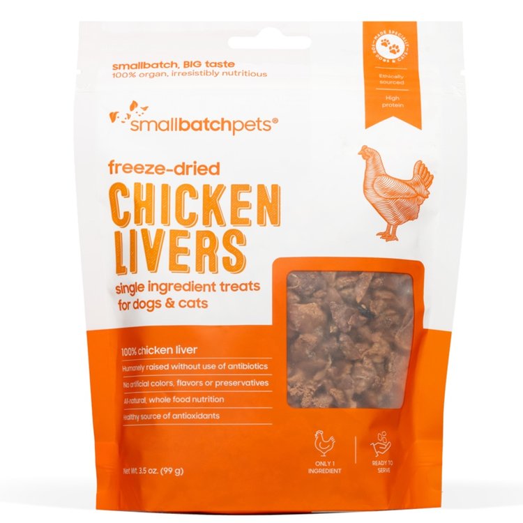 Smallbatch Pets Freeze-Dried Liver Treats