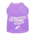 Sparky & Co "Chicago Style" Lilac Pet T-Shirt