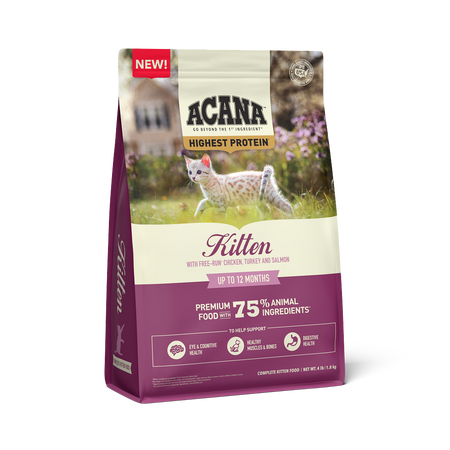 Acana Cat Highest Protein Kitten Dry Cat Food