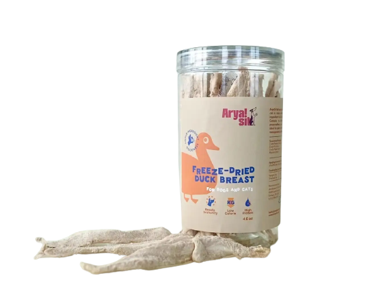 Arya Sit Freeze-Dried Duck Breast Dog Treat