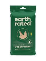 Earth Rated Grooming Dog Ear Wipes