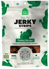 Open Farm Grain-Free Jerky Strips Turkey 5.6oz Dog Treats