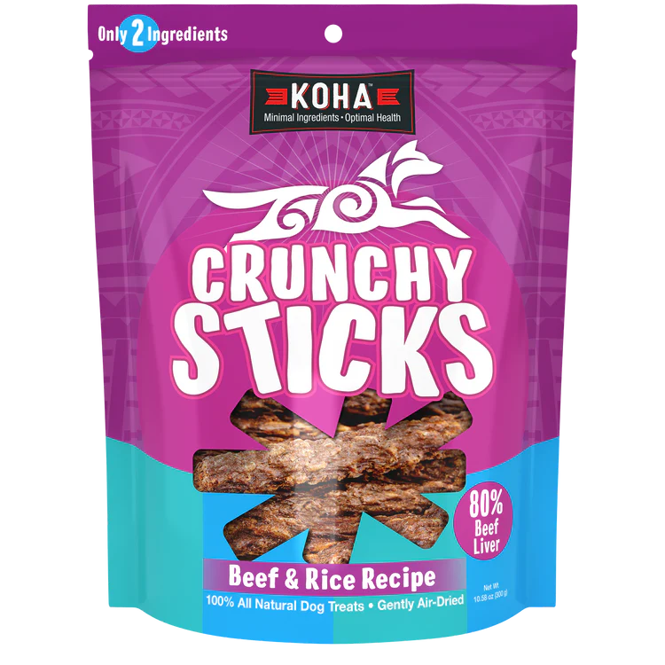 Koha Crunchy Sticks 10.58oz Dog Treats