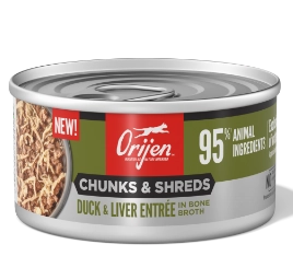 Orijen Entrée Chunks & Shreds Canned Cat Food