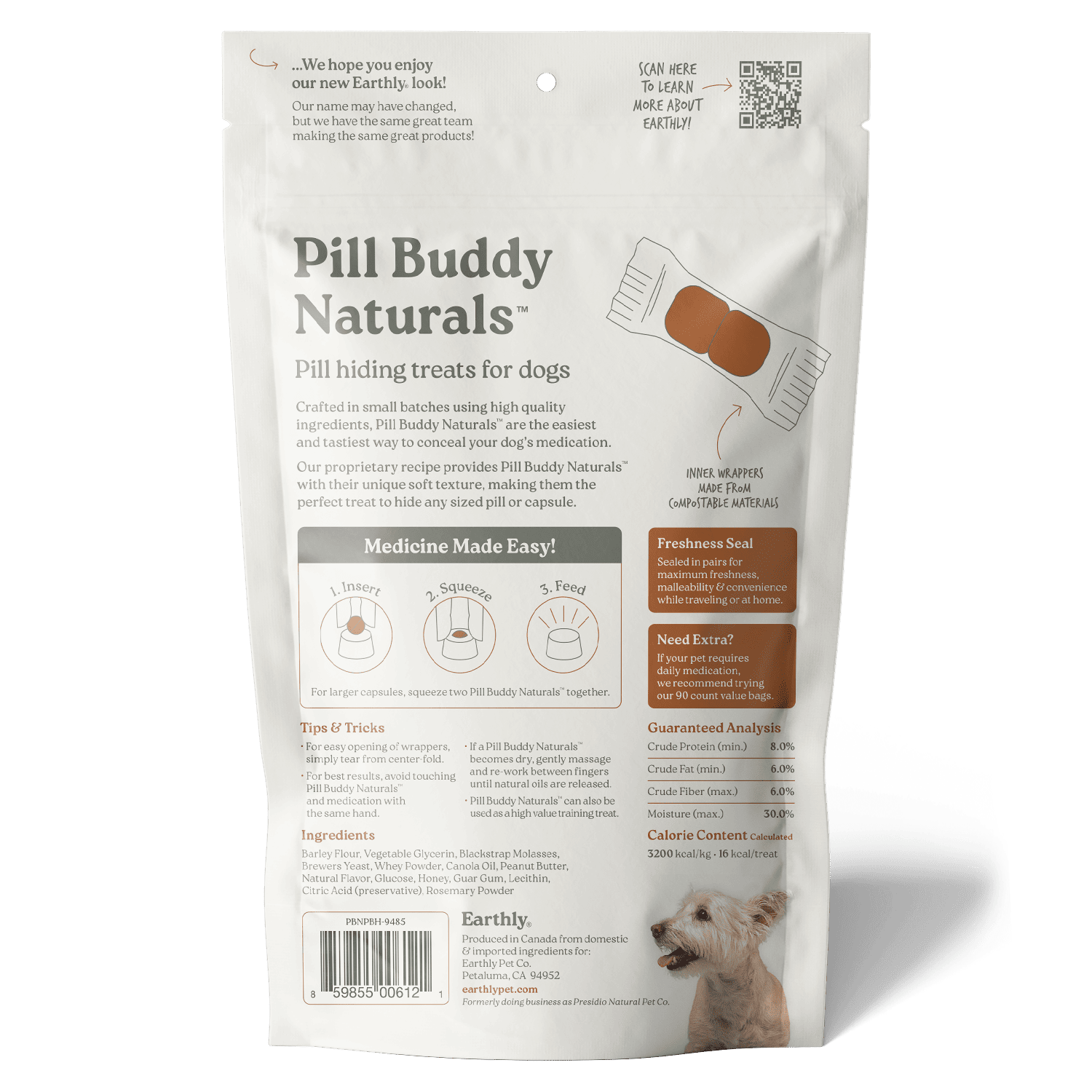 Presidio Pill Buddy Pill Hiding Treats for Dogs