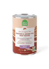 Open Farm Pâté for Dogs Chicken & Grass-Fed Beef Canned Dog Food 12.5oz