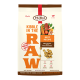 Primal Kibble in the Raw Beef Dog Food