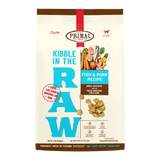 Primal Kibble in the Raw Fish & Pork Dog Food