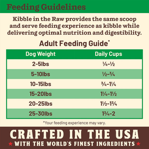 Primal Kibble in the Raw Small Breed Chicken Dog Food