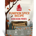 Plato Seasonal Pumpkin Spice Recipe Chicken Fries 5oz Dog Treats