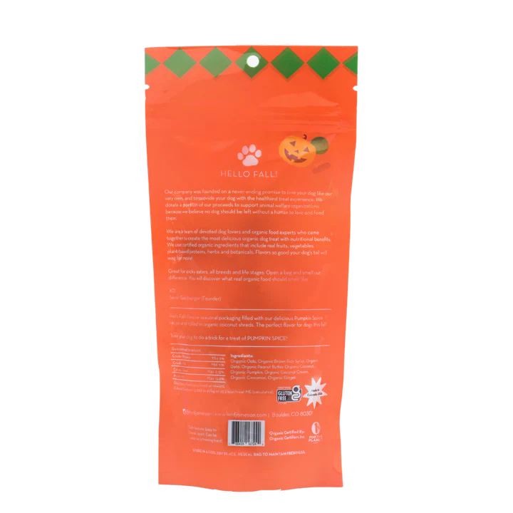 Lord Jameson Pumpkin Spice Pops Dog Treats 6oz