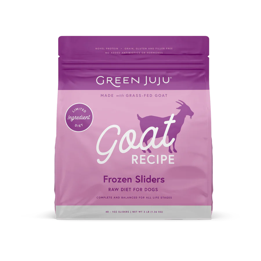 Green Juju Frozen Raw Food Diet Goat Recipe