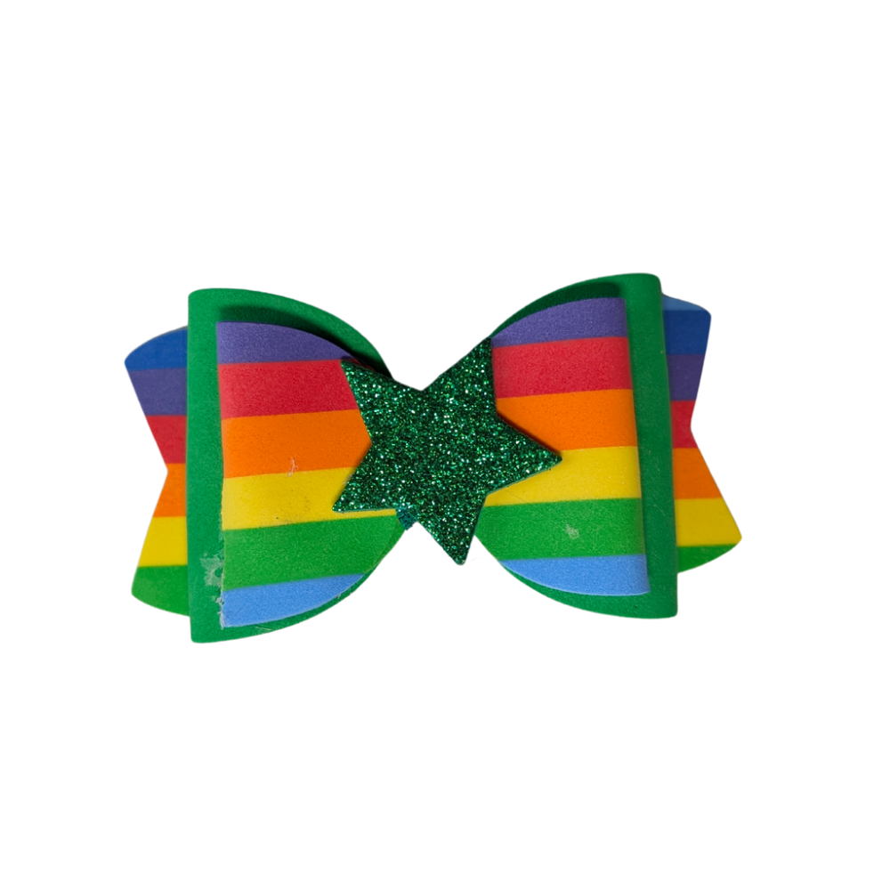 Sparky & Co Rainbow Pride Bow Collar Charm