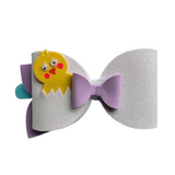Sparky & Co Spring Chick Bow Collar Charm