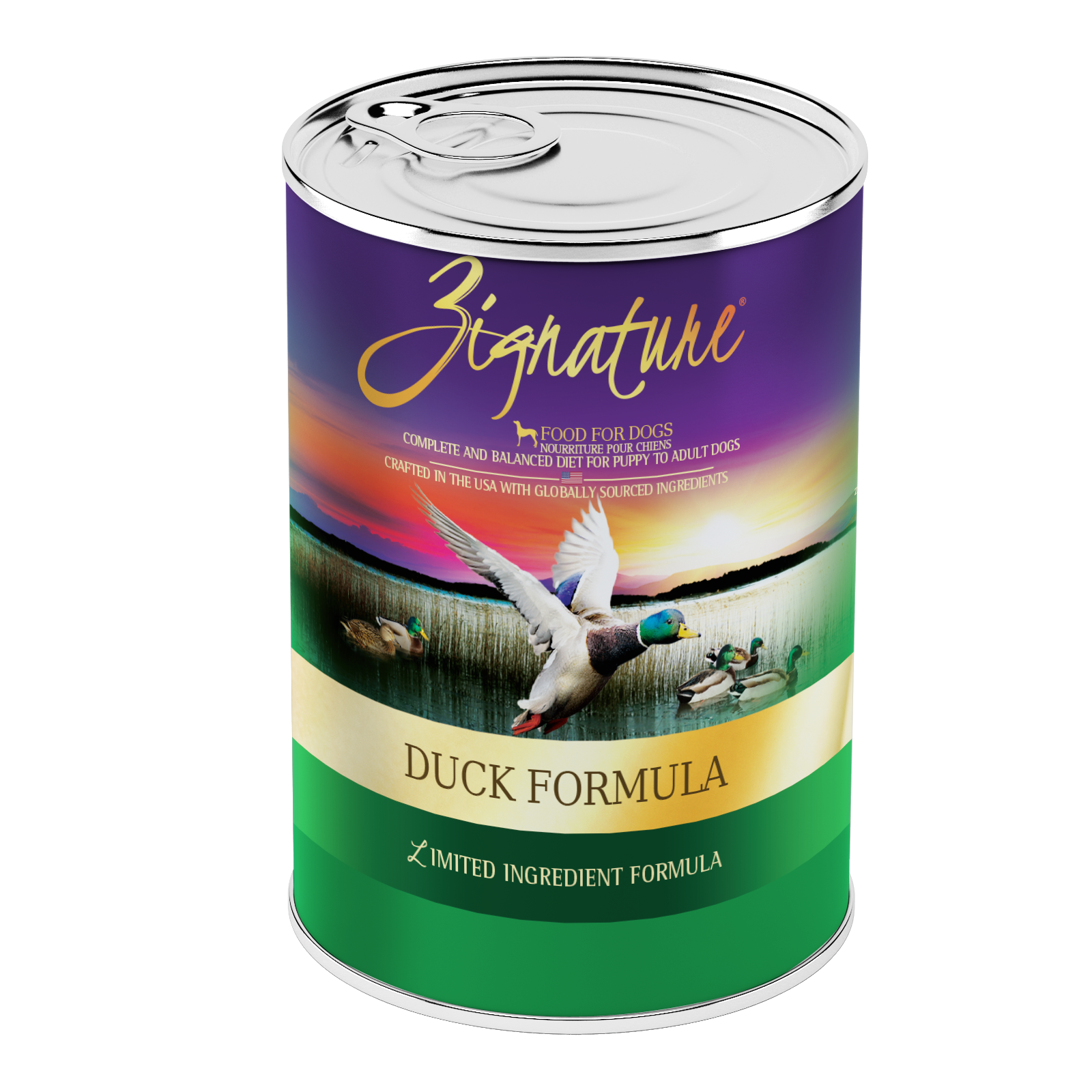 Zignature Duck 13oz Canned Dog Food