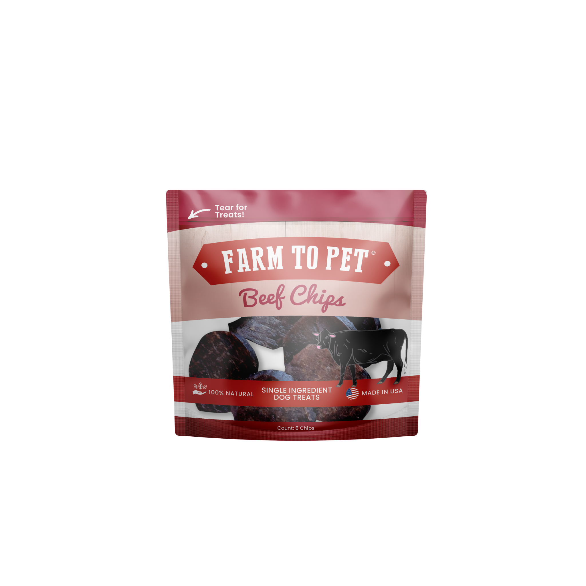 Farm to Pet Beef Chips Dog Treats