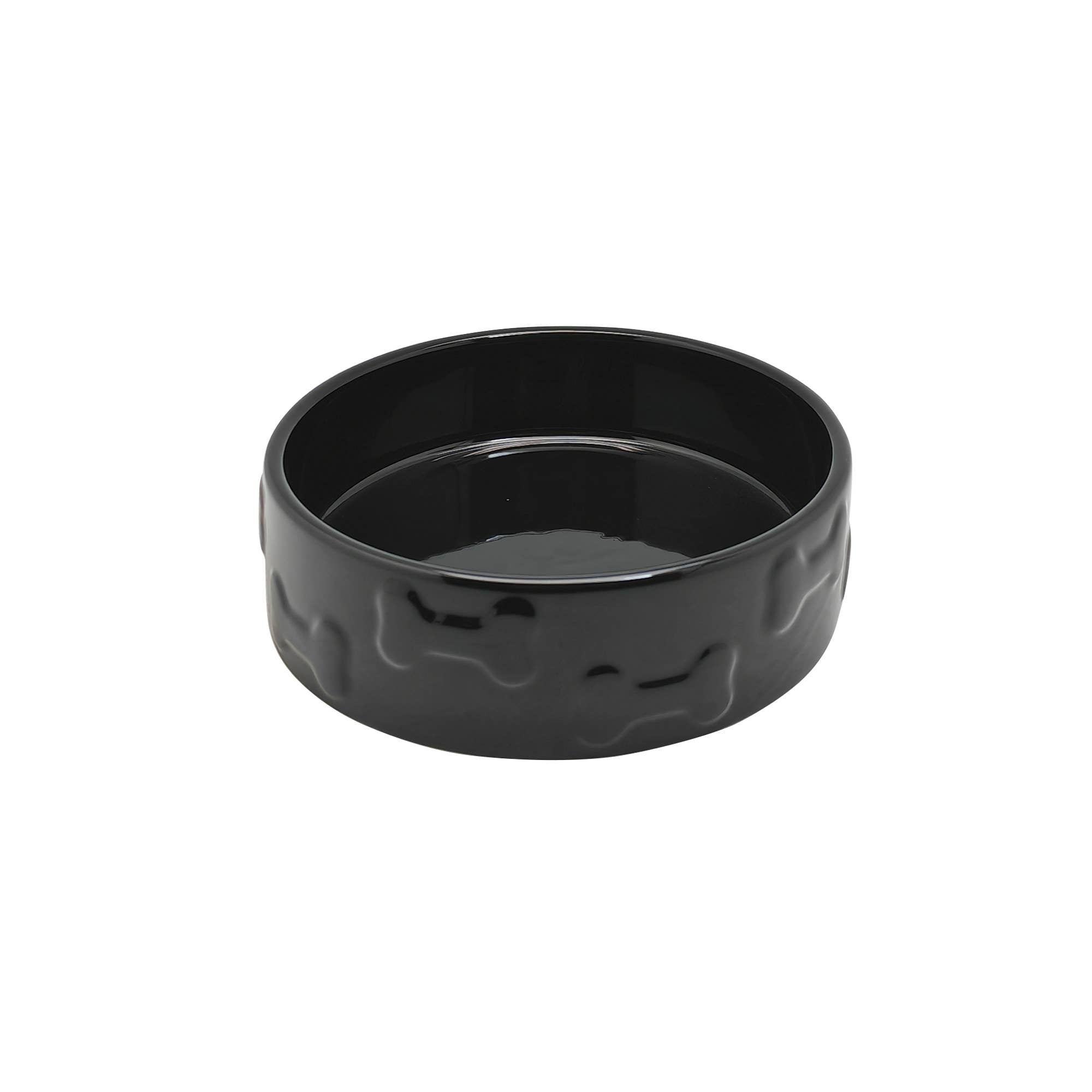 Park Life Designs Manor Black Pet Bowl