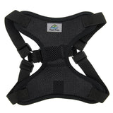 Doggie Design Wrap & Snap Choke Free Dog Harness - Black