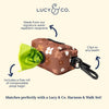 Lucy & Co. The Chocolate Meadows Poop Bag Holder