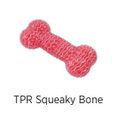 Territory Holiday TPR Squeaky Bone Toy