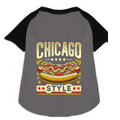 Sparky & Co "Chicago-Style" Raglan Baseball Pet T-Shirt