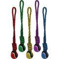MultiPet Knots Rope Tennis Ball 20" Dog Toy