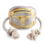 Haute Diggity Dog Western Belt Buckle Dog Toy