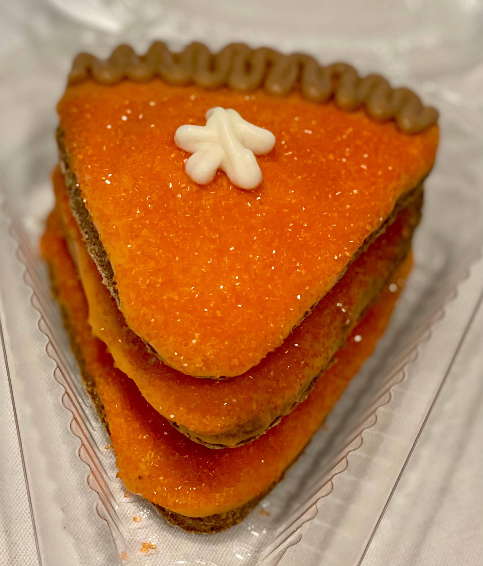 YumYum4DOGS PUPkin Pie Slice Fall Bakery Dog Treat