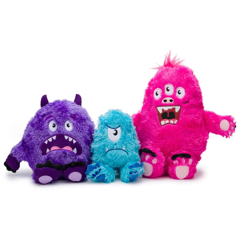 Fabdog Fluffies Monster Dog Toy